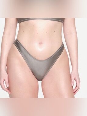 SKIMS Shine Swim Tanga Bikini Bottom NWT